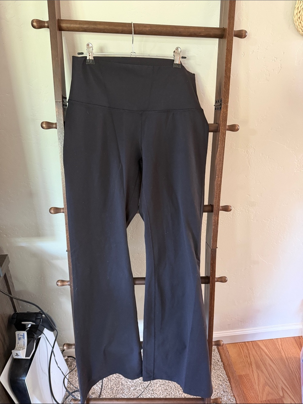 lululemon athletica Black Boot-Cut Yoga Pants